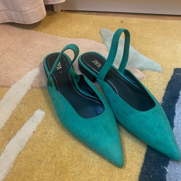 Zara Slingback Flats - Picture 1 of 3